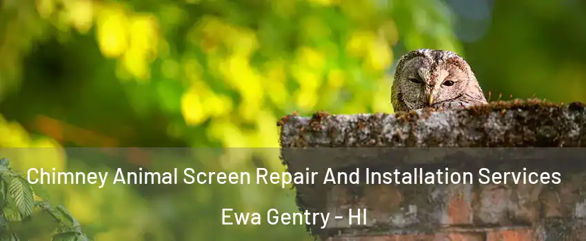  Chimney Animal Screen Repair And Installation Services Ewa Gentry - HI